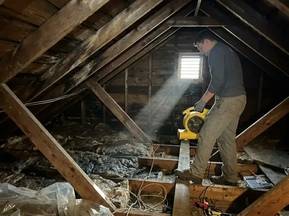attic-water-damage-drying-proc-007 — frequently asked questions, Emergency Water Extraction & 24/7 Flood Response in Fridley…